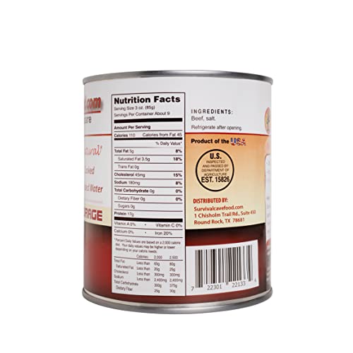 Gourmet Ready-to-Eat Canned Beef for Long-Term Storage