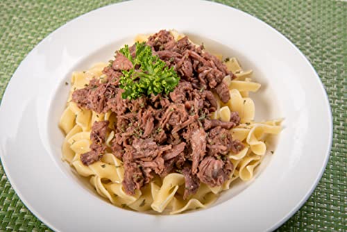 Gourmet Ready-to-Eat Canned Beef for Long-Term Storage