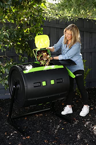 Double Door Maze 65 Gallon Compost Tumbler