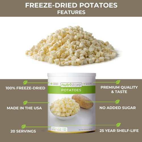 Freeze Dried Potatoes | Long-Term Storage & Emergency Food