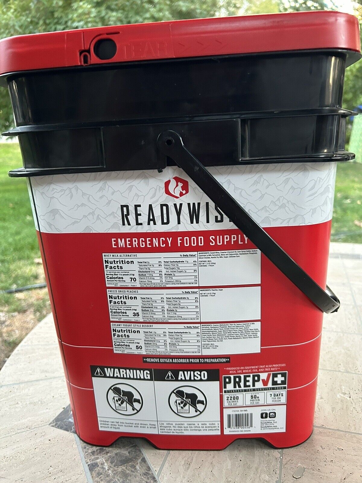 Ultimate Preparedness Pack - 124 Serving Emergency Food