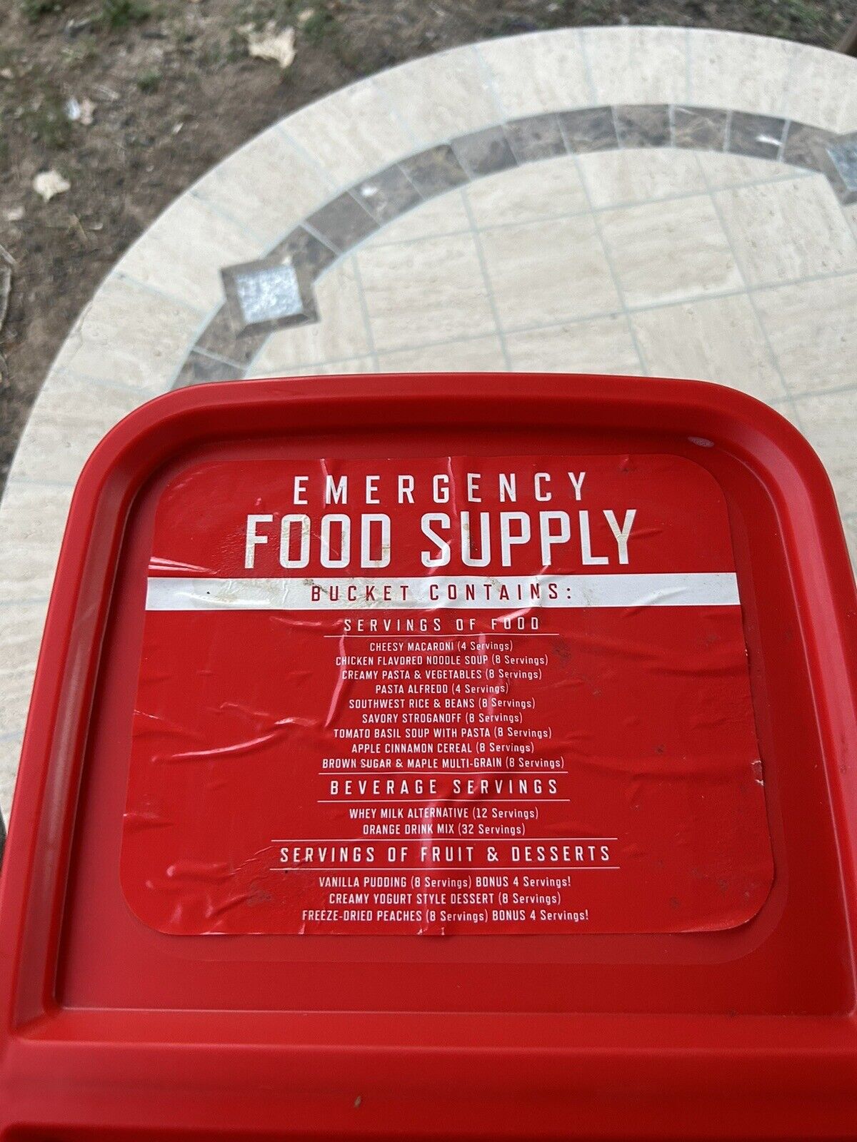 Ultimate Preparedness Pack - 124 Serving Emergency Food