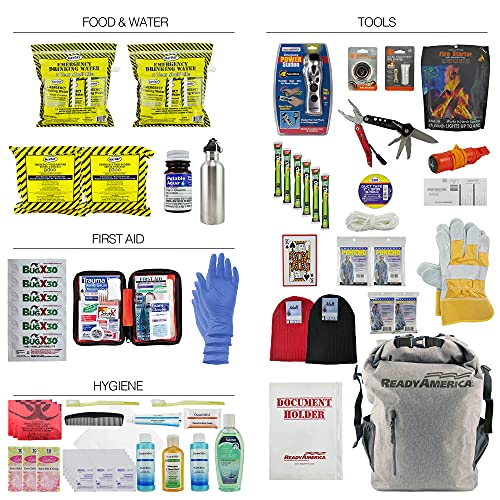 Ready America 72 Hour Deluxe Emergency Kit, 2-Person