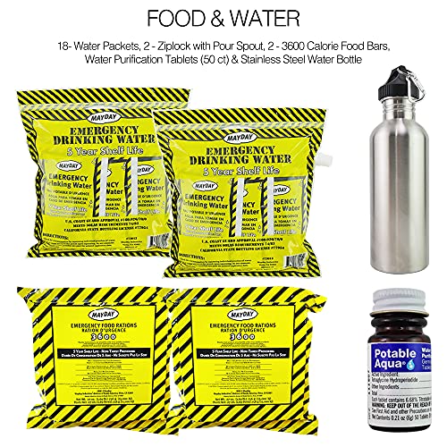 Ready America 72 Hour Deluxe Emergency Kit, 2-Person
