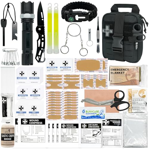RHINO RESCUE Small First Aid/Survival Kit- Emergency Gear