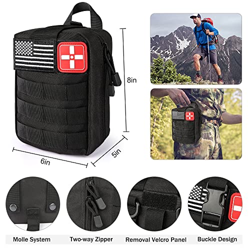235pc Emergency Survival Kit - First Aid IFAK Bag