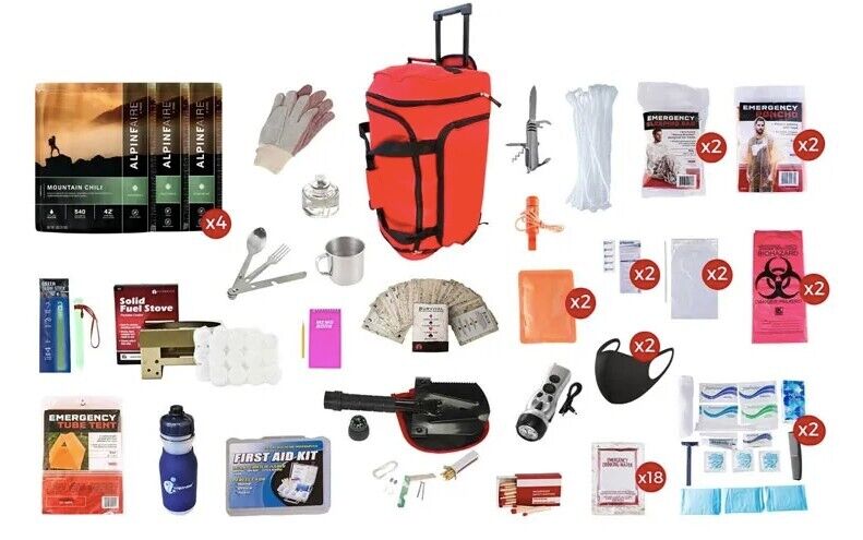Deluxe Food Storage Survival Kit - 14 Day Supply