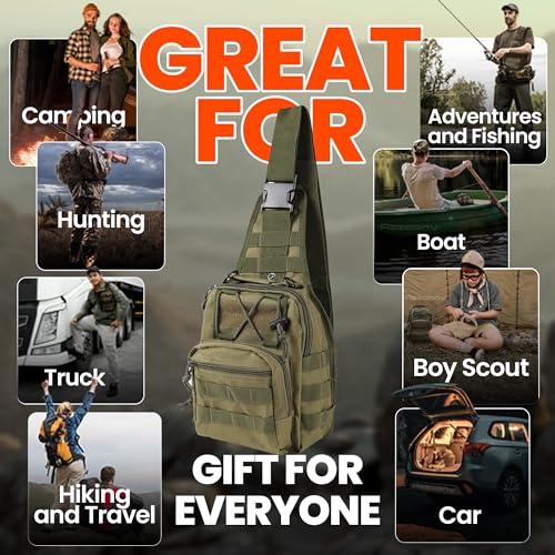 250 PCS Emergency Survival First Aid Kit with Tourniquet