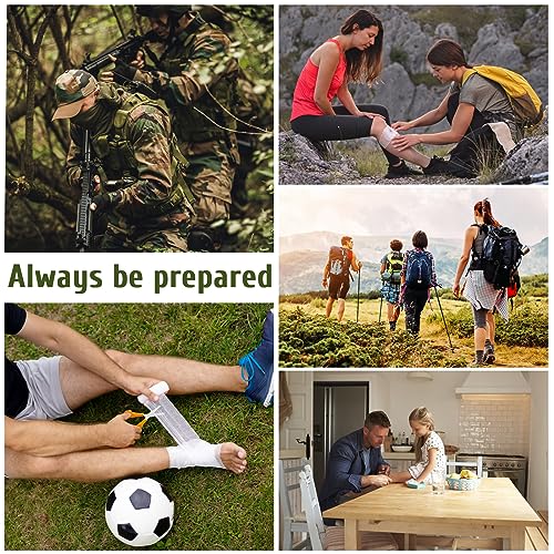 ABPIR 170 Piece Survival First Aid Trauma Kit