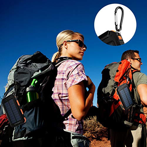 Outdoor Solar Power Bank with Dual USB Ports