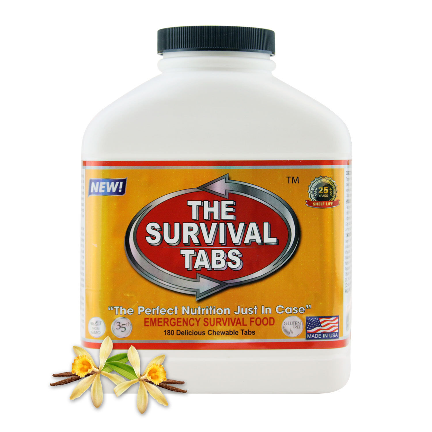25-year shelf life emergency food supplement for schools offices
