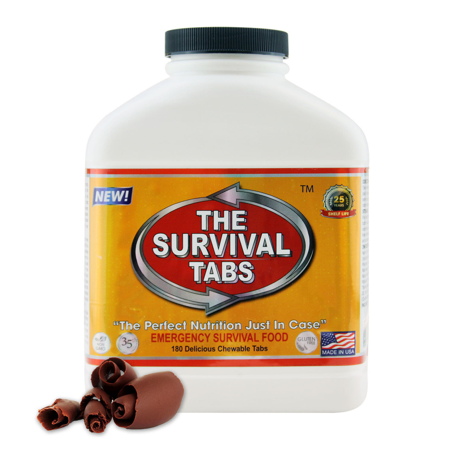 25-year shelf life emergency food supplement for schools offices