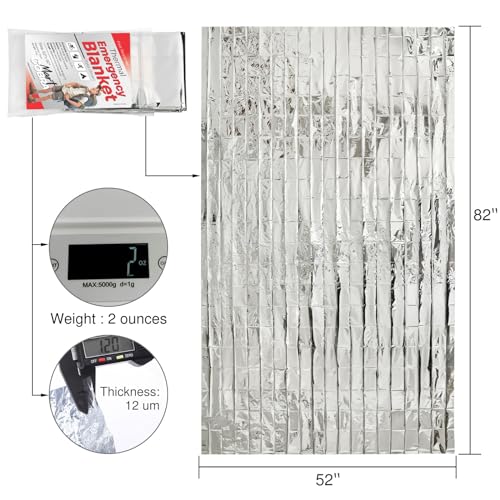 Cobra Mylar Emergency Space Blankets x4 Survival Gear