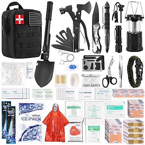 318 PCS Emergency Survival Kit, First Aid, Camping