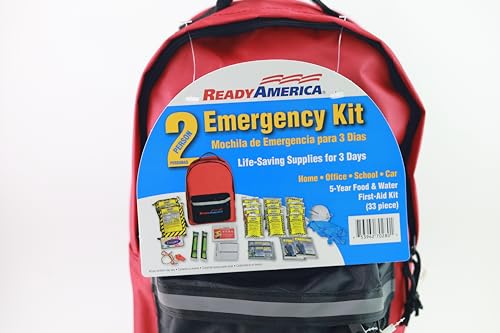 72-Hour Emergency Backpack Kit for 2 People
