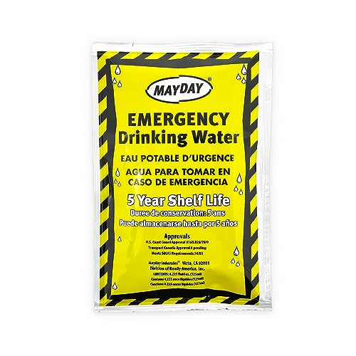 Emergency Water Pouches - 50 Pack