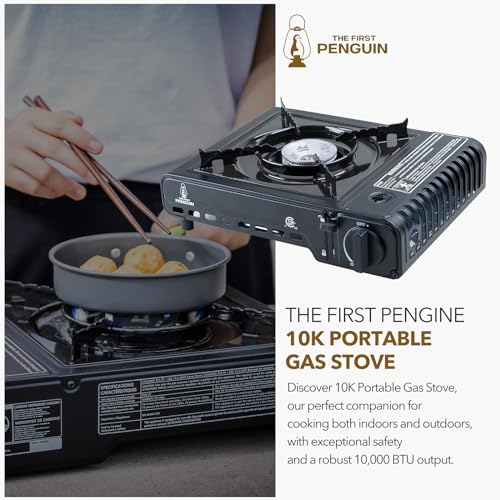 Penguin Portable Camping Stove - Carrying Case Included