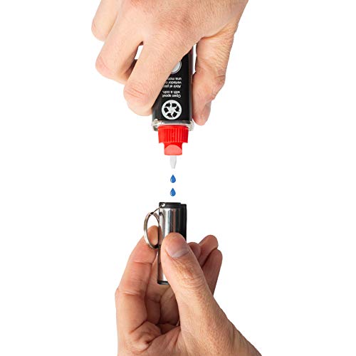 5 Pack SURVIVE Permanent Match Keychain Waterproof Striker