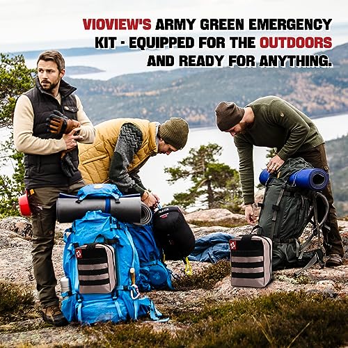 Vioview Emergency Survival and First Aid Kit Set