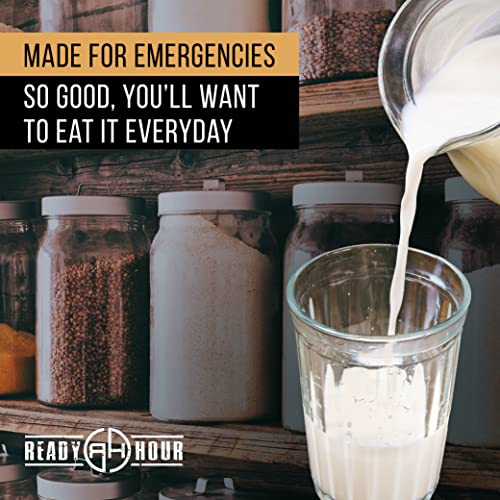 Portable Bulk Powdered Milk: 144 Servings, 25-Year Shelf Life