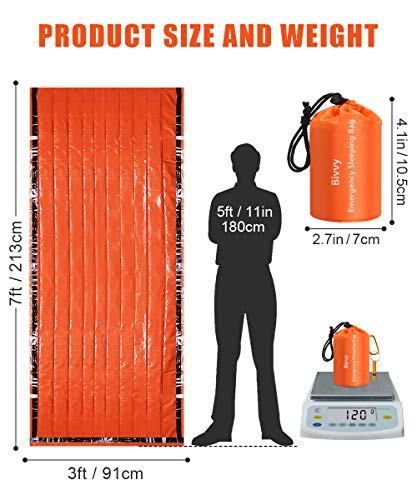 Timok Emergency Sleeping Bags - Multifunctional Survival Gear