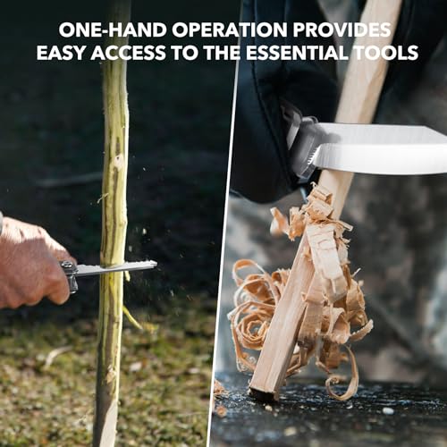 16-in-1 Stainless Steel Multitool for Camping and Survival