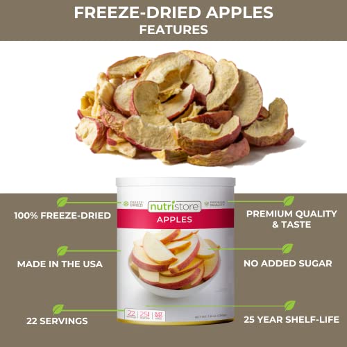 Freeze Dried Fuji Apples | Bulk Survival Food