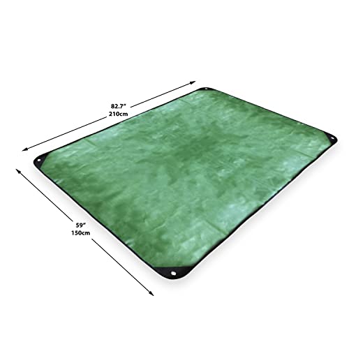 Mumu's Muse 3-Layer Survival Blanket - Army Green