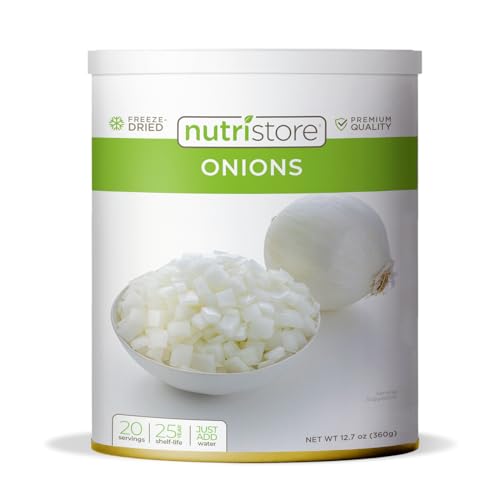 Emergency Survival Bulk Freeze Dried Onions | 20 Servings