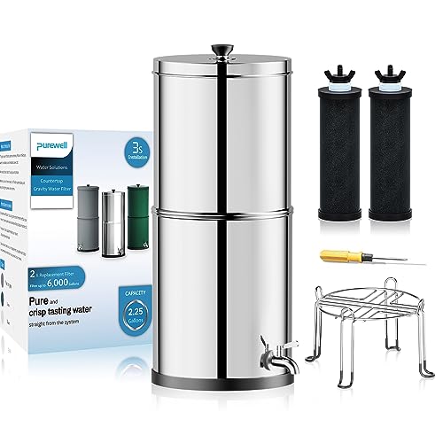 Purewell 3-Stage Water Filter System, NSF Certified