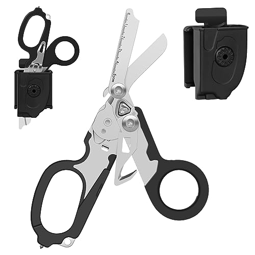 Foldable Trauma Shears with Glass Breaker – Outdoor Rescue Tool