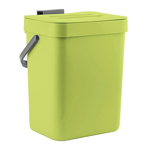 Green Kitchen Compost Bin: Odor-Free Food Waste Container