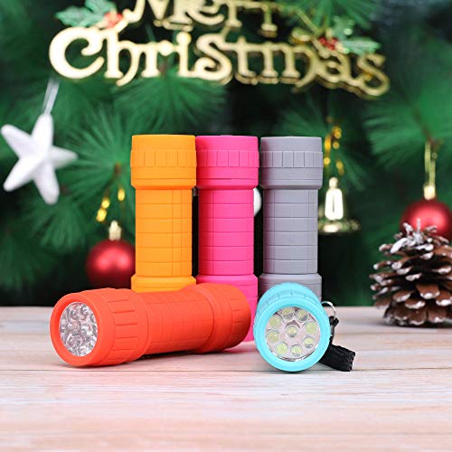10-Pack of Mini Flashlights, Ideal for Teaching, Camping