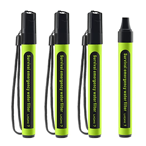 Logest Water Filter Straw - Portable Emergency Purification