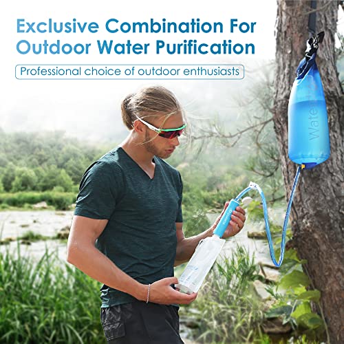 Waterdrop Gravity Filter Straw - Backpacking & Emergency