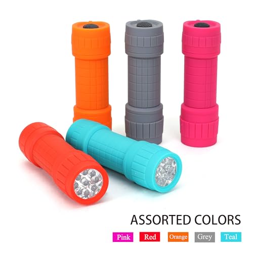 10-Pack of Mini Flashlights, Ideal for Teaching, Camping