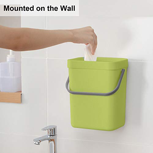 Green Kitchen Compost Bin: Odor-Free Food Waste Container