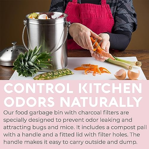 EPICA Kitchen Compost Bin | 1.3 Gallon