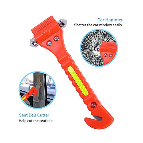 GoDeCho Car Escape Tool with Reflective Tape