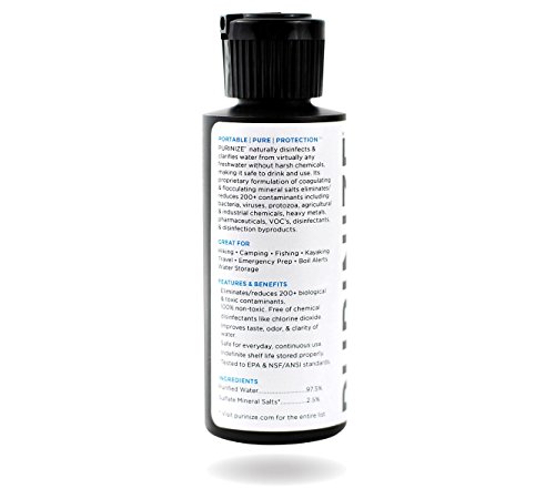 PURINIZE: The Ultimate Natural Water Purifier for Camping