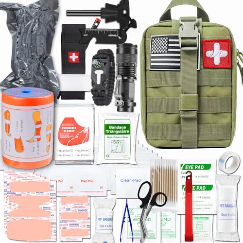 Men's Emergency Survival Gear: Multi-Tool Kit, Raincoat Pen