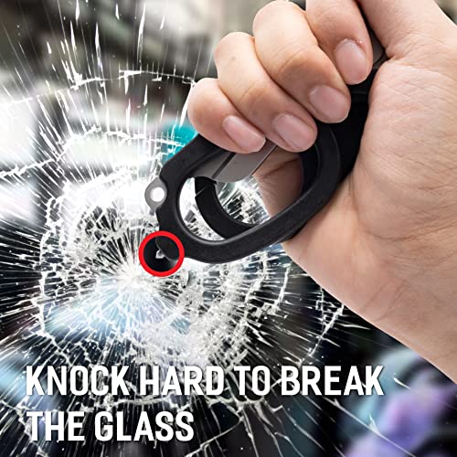 6-in-1 Emergency Response Shears with Strap Cutter and Glass Breaker