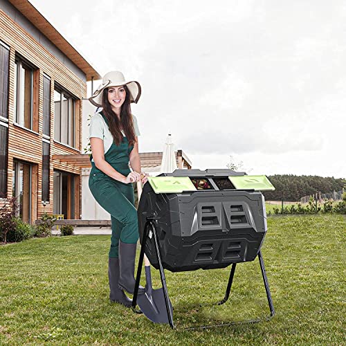 SQUEEZE master Outdoor Compost Bin – 43 Gallon