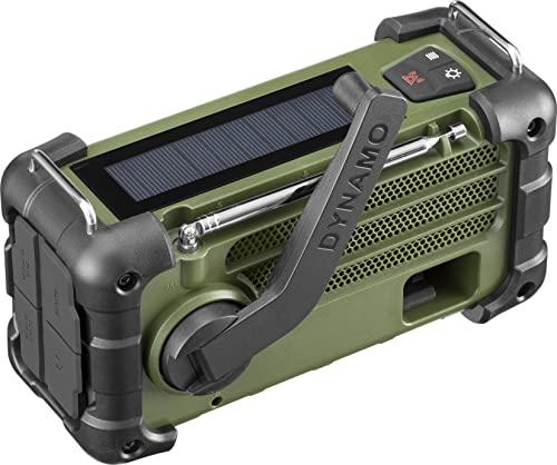 Multi-Powered Emergency Radio with Bluetooth, AM/FM, Weather