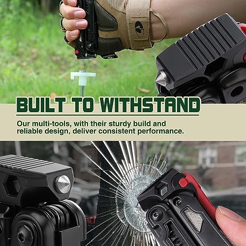 19-in-1 Stainless Steel Multi Tool for Survival