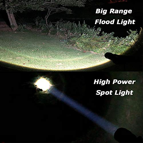 Adjustable LED Flashlight for Emergencies - 4 Pack