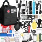290pc Survival Gear & First Aid Kit for Emergencies