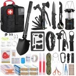 ABPIR 170 Piece Survival First Aid Trauma Kit