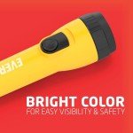 4-Pack EVEREADY LED Flashlights, Emergencies/Camping, AA Batteries Included