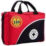 First Aid Kit for Home/Business | HSA/FSA Eligible | Emergency, Camping, Travel - 160 Pieces